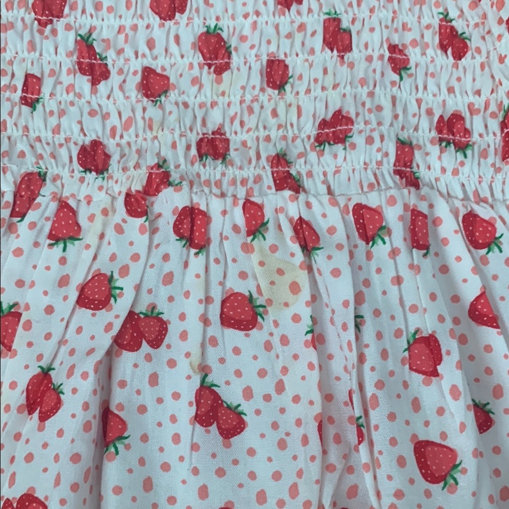 Strawberry ruffle dress - Picture 2 of 2
